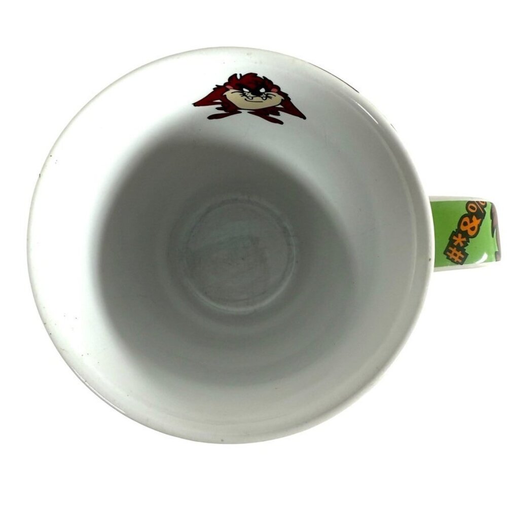 Vintage Taz Tasmanian Devil Ceramic Coffee Mug Warner Bros Studio Store Rare - Picture 5 of 6